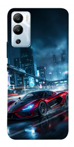 Чехол Red sport car для Infinix Hot 12i