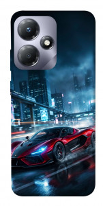 Чехол Red sport car для Infinix Hot 30i