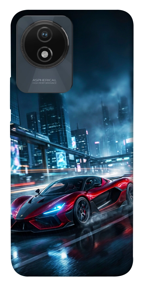 Чохол Red sport car для Vivo Y02