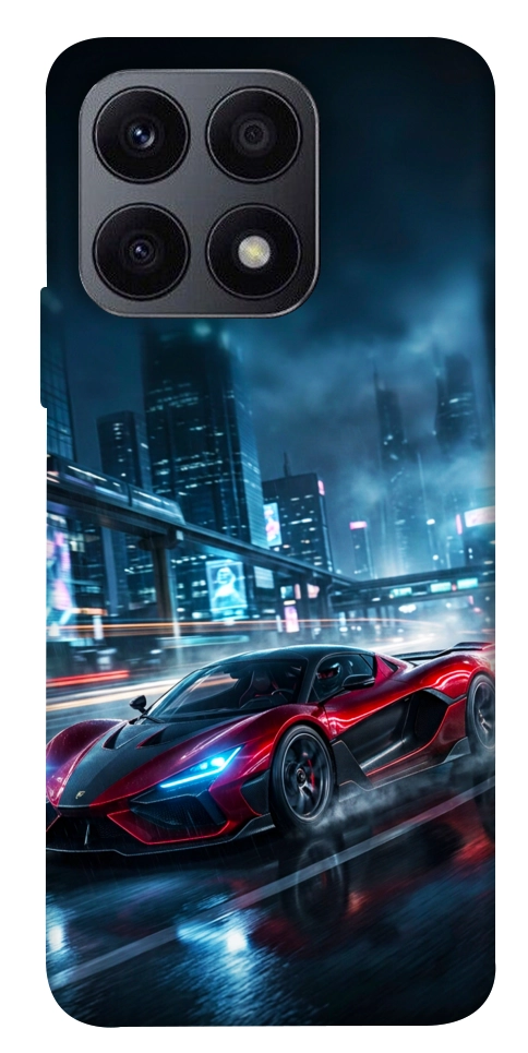 Чехол Red sport car для Huawei Honor X8a