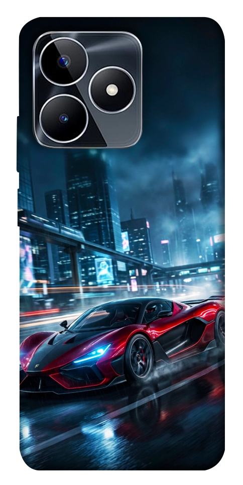 Чехол Red sport car для Realme C53