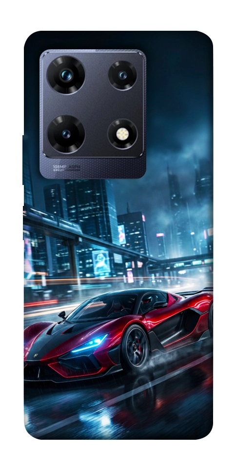 Чохол Red sport car для Infinix Note 30 Pro NFC