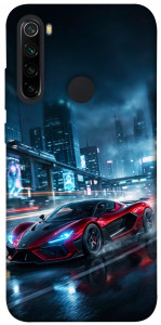 Чохол Red sport car для Xiaomi Redmi Note 8 2021