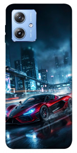 Чехол Red sport car для Motorola Moto G84