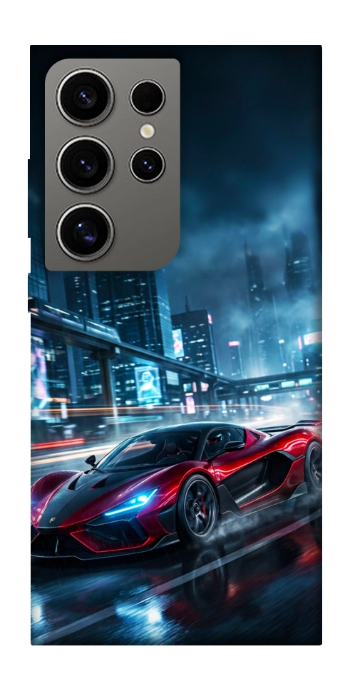 Чохол Red sport car для Galaxy S24 Ultra