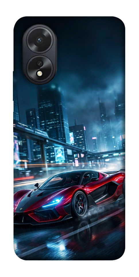 Чехол Red sport car для Oppo A38