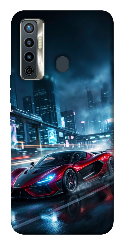 Чехол Red sport car для TECNO Camon 17