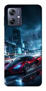 Чохол Red sport car для Motorola Moto G54