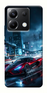 Чехол Red sport car для Xiaomi Poco X6