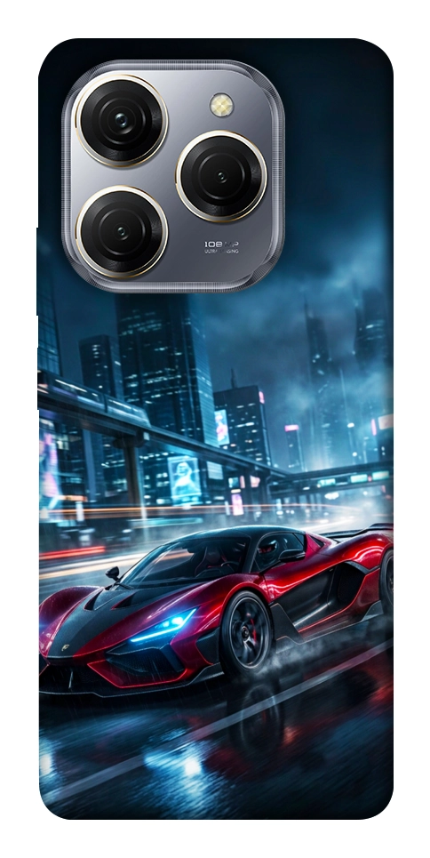 Чехол Red sport car для TECNO Spark 20 Pro