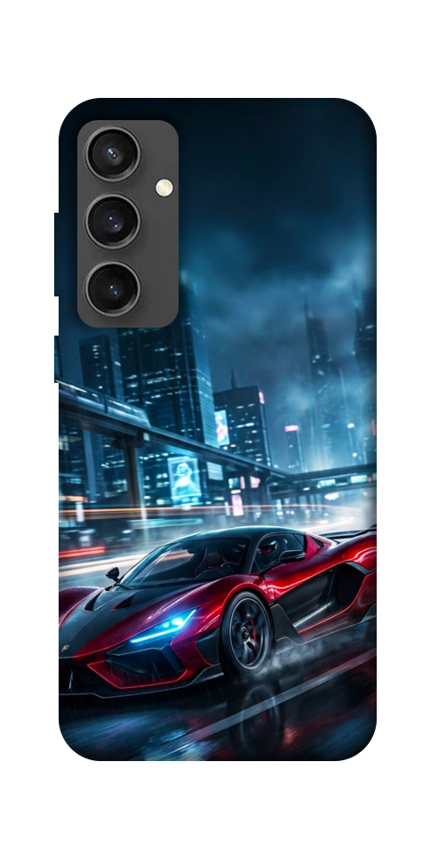 Чехол Red sport car для Galaxy S24 FE