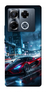 Чехол Red sport car для Infinix Note 40 Pro 4G