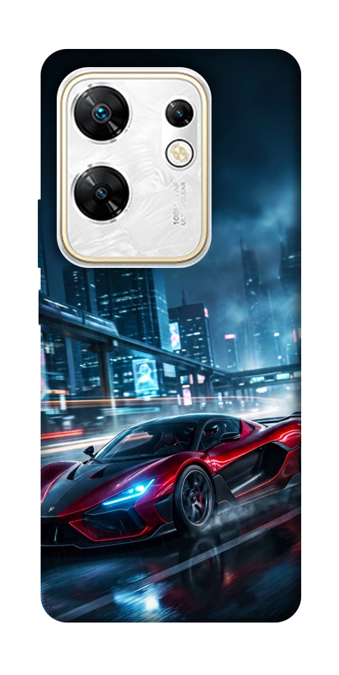 Чохол Red sport car для Infinix Zero 30 4G