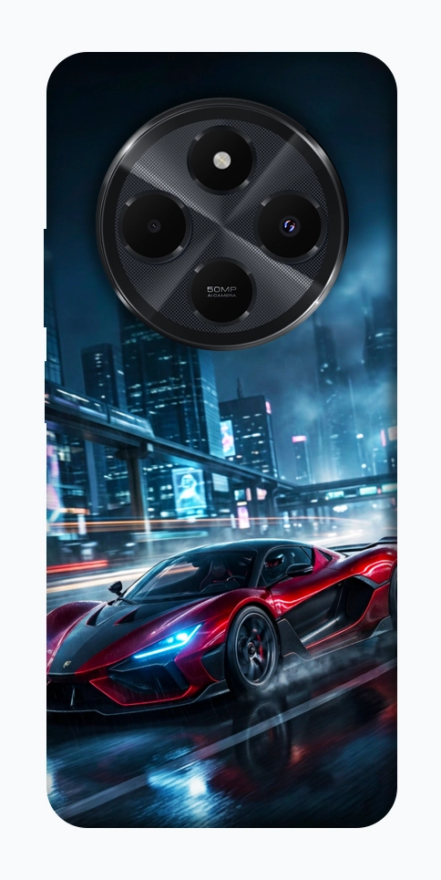 Чохол Red sport car для Xiaomi Redmi 14C