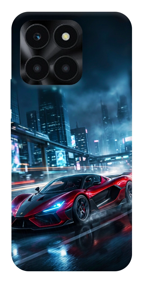 Чехол Red sport car для Huawei Honor X6a