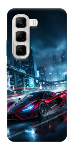 Чохол Red sport car для Infinix Hot 50 4G