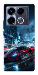 Чехол Red sport car для Infinix Note 40 4G