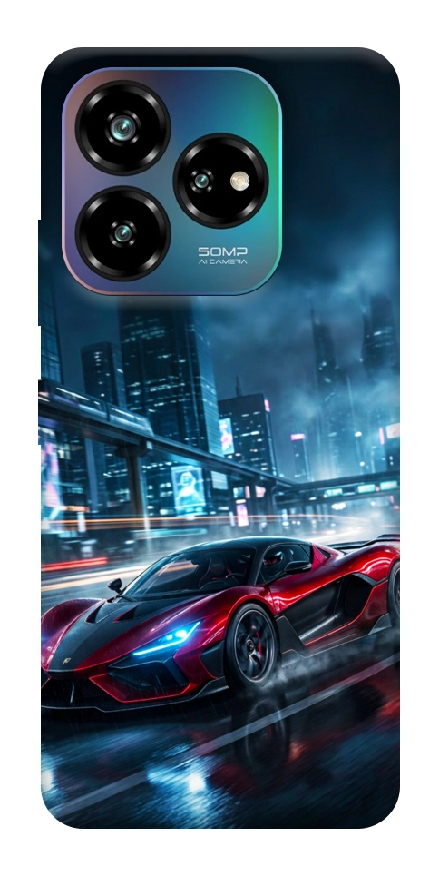 Чехол Red sport car для ZTE Nubia V60