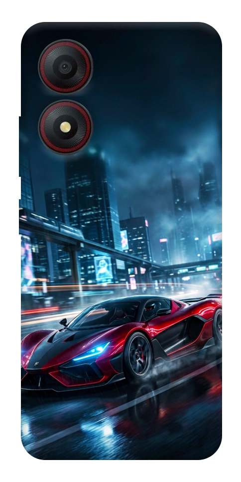 Чехол Red sport car для ZTE Blade A34 4G