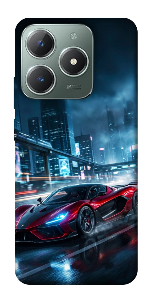 Чехол Red sport car для Realme C61