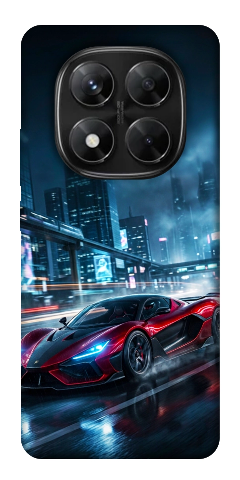 Чехол Red sport car для Xiaomi Redmi Note 14 Pro 5G