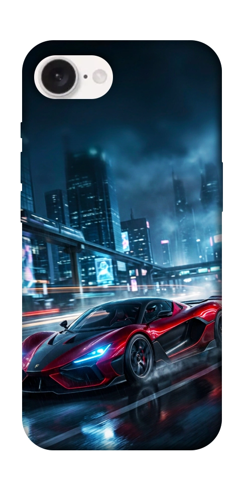 Чехол Red sport car для iPhone 16e