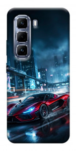 Чохол Red sport car для Infinix Hot 50 Pro