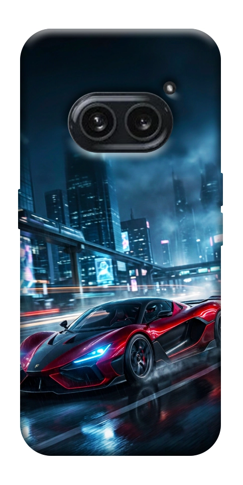 Чехол Red sport car для Nothing Phone (2a)