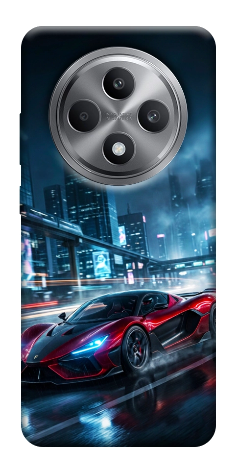 Чехол Red sport car для Oppo Reno 12 F 4G