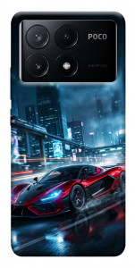 Чехол Red sport car для Xiaomi Poco X6 Pro
