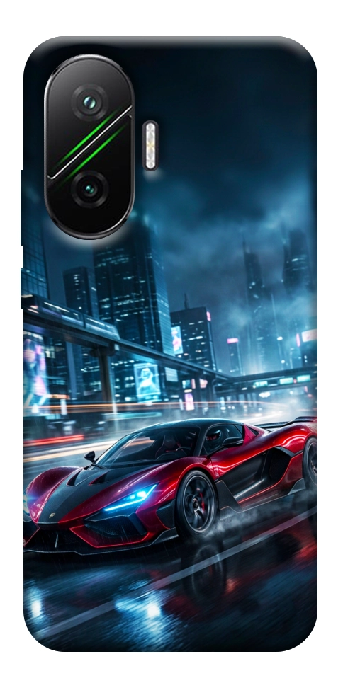 Чехол Red sport car для Xiaomi Poco F7