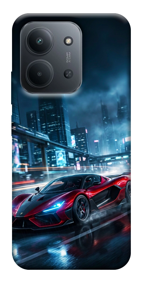 Чехол Red sport car для Xiaomi Redmi 15C (Europe version)