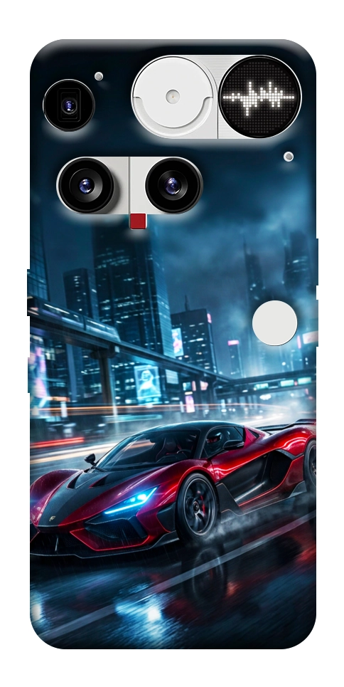 Чохол Red sport car для Nothing Phone (3)