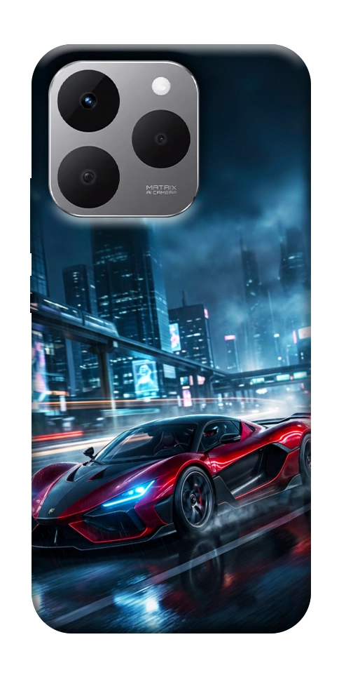 Чехол Red sport car для Realme 15T
