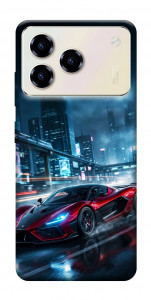 Чехол Red sport car для ZTE Blade A76 4G