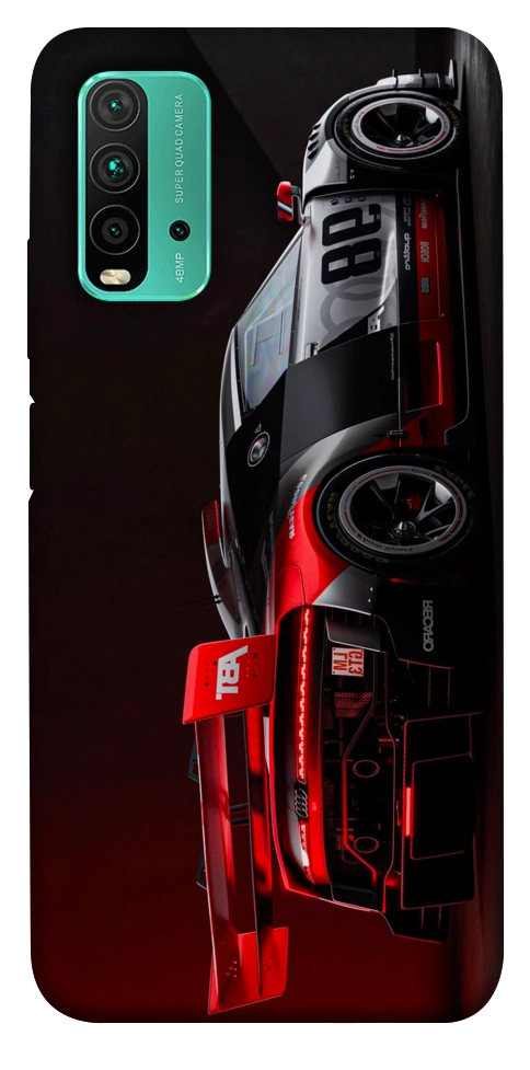 Чехол Sport car для Xiaomi Redmi Note 9 4G