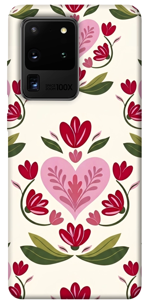 Чехол Квіткова любов для Galaxy S20 Ultra (2020)