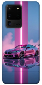 Чехол Pink neon car для Galaxy S20 Ultra (2020)