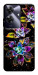 Чехол Flowers on black для Realme Note 60x