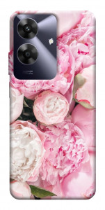 Чехол Pink peonies для Realme Note 60x