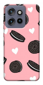 Чехол Печенье Opeo pink для Motorola Edge 60 Neo
