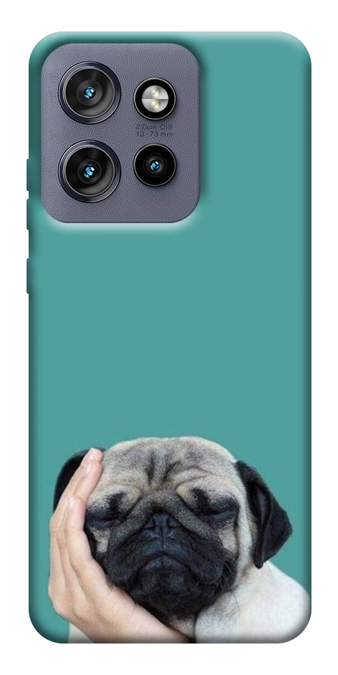 Чехол Спящий мопс для Motorola Edge 60 Neo