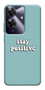 Чехол Stay positive для Realme Note 60x