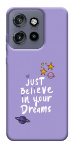 Чехол Just believe in your Dreams для Motorola Edge 60 Neo