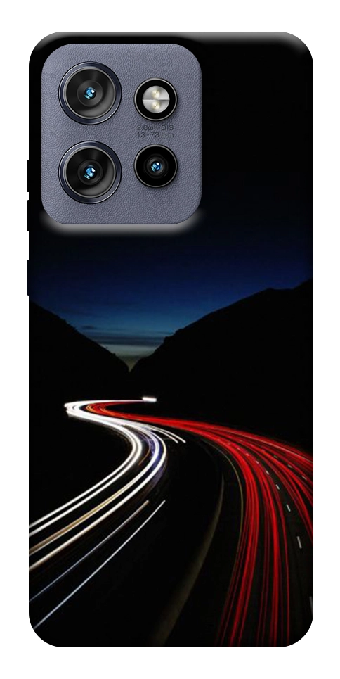 Чехол Красно-белая дорога для Motorola Edge 60 Neo