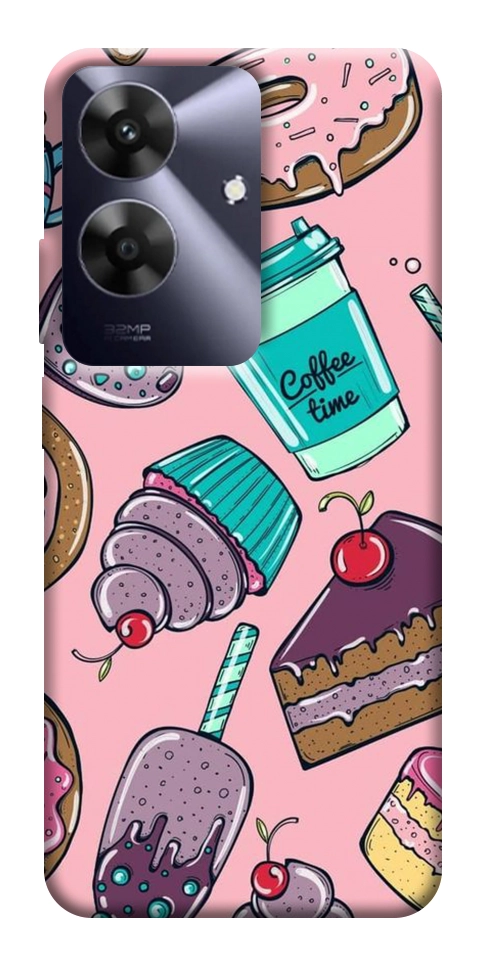 Чехол Coffee time для Realme Note 60x