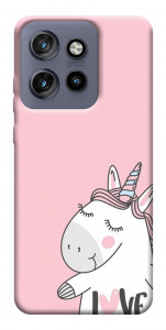 Чехол Unicorn love для Motorola Edge 60 Neo