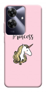 Чехол Princess unicorn для Realme Note 60x