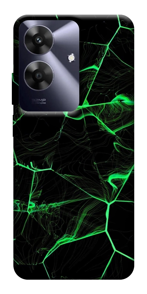 Чехол Зловещая паутина для Realme Note 60x