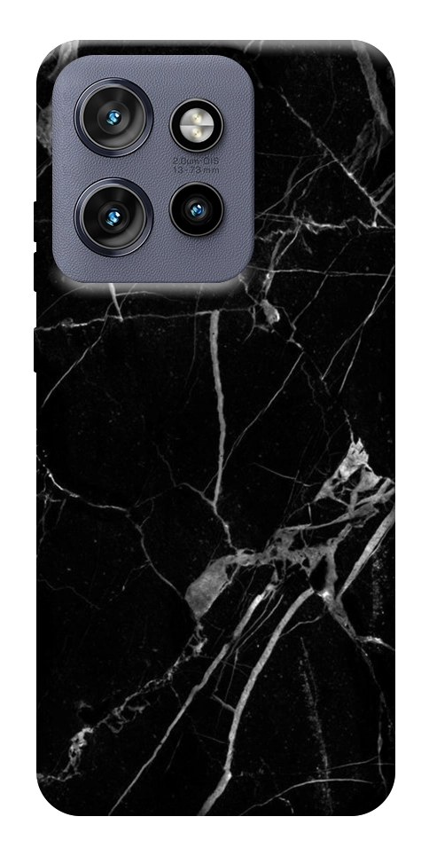 Чехол Черный мрамор для Motorola Edge 60 Neo